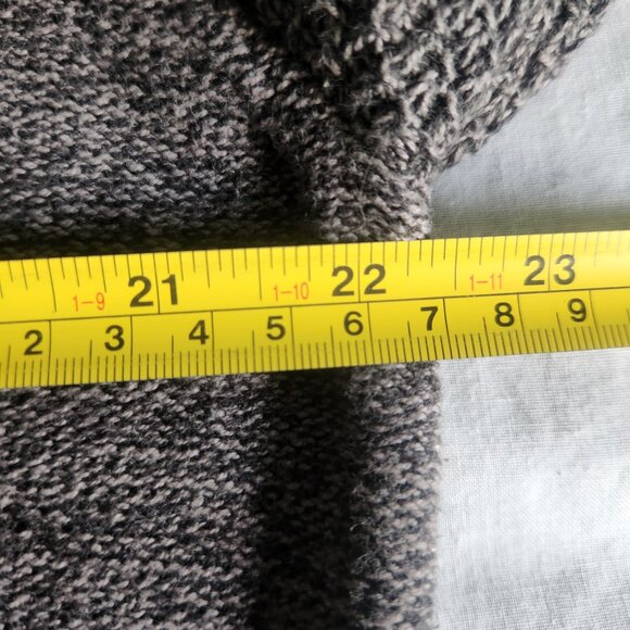 Jack & Jones Knit Sweater Size XL Knitted Grey Button High Neck Long Sleeve - Picture 9 of 10